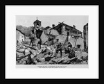 Searching the ruins at Diano-Marina on the coast of Italy. The earthquake along the Riviera by Anonymous