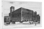 The Auditorium Building, Now being constructed in Chicago, Illinois by Hughson Hawley