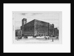 The Auditorium Building, Now being constructed in Chicago, Illinois by Hughson Hawley