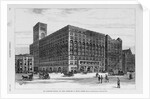 The Auditorium Building, Now being constructed in Chicago, Illinois by Hughson Hawley