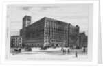 The Auditorium Building, Now being constructed in Chicago, Illinois by Hughson Hawley
