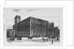 The Auditorium Building, Now being constructed in Chicago, Illinois by Hughson Hawley