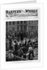 Laying the electric subways in New York City by F. Dielman