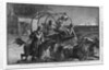 The Ute scare in Colorado - The Indian signal fire - Settlers abandoning their ranches and flying to Meeker, for safety by Anonymous
