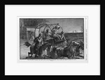 The Ute scare in Colorado - The Indian signal fire - Settlers abandoning their ranches and flying to Meeker, for safety by Anonymous