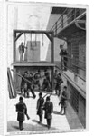 Illinois - The shadow of death - Preparations for the execution of the condemned Anarchists, in the North Corridor of the County Jail, Chicago. From by Anonymous