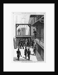 Illinois - The shadow of death - Preparations for the execution of the condemned Anarchists, in the North Corridor of the County Jail, Chicago. From by Anonymous