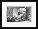 New York Harbor-Loading With American war Materiel the French Steamship Ville De Paris, at Pier 50, North River by Anonymous
