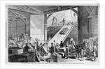 New York Harbor-Loading With American war Materiel the French Steamship Ville De Paris, at Pier 50, North River by Anonymous