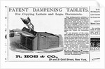 Patent Dampening Tablets Advertisement by Anonymous