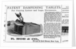 Patent Dampening Tablets Advertisement by Anonymous