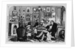 Washington, D. C.-Hon. Charles Sumner in his Study, at his residence, Corner of H and Fifteenth Streets by Anonymous