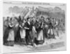 Strike of Coal-Miners at Washingtonville, Ohio Illustration Published in Frank Leslie's Illustrated Newspaper by Anonymous