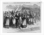 Strike of Coal-Miners at Washingtonville, Ohio Illustration Published in Frank Leslie's Illustrated Newspaper by Anonymous