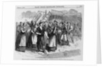 Strike of Coal-Miners at Washingtonville, Ohio Illustration Published in Frank Leslie's Illustrated Newspaper by Anonymous