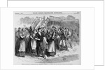 Strike of Coal-Miners at Washingtonville, Ohio Illustration Published in Frank Leslie's Illustrated Newspaper by Anonymous