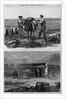Professor Hayden's Expedition of the rocky Mountains - Packers 'Cinching' Up. Professor Hayden's Exp by Anonymous