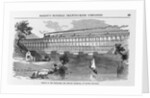 Bridge of the Milwaukie and Chicago Railroad, at Racine, Wisconsin Illustration by Anonymous