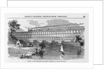 Bridge of the Milwaukie and Chicago Railroad, at Racine, Wisconsin Illustration by Anonymous