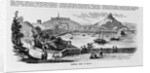 Wood Engraving of General View of Macao by Anonymous