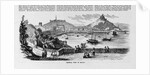Wood Engraving of General View of Macao by Anonymous