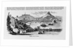 Wood Engraving of General View of Macao by Anonymous