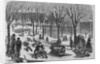 Boys Coasting on Boston Common Illustration by Anonymous