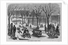 Boys Coasting on Boston Common Illustration by Anonymous