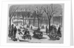 Boys Coasting on Boston Common Illustration by Anonymous