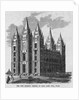 The New Mormon Temple at Salt Lake City, Utah by Anonymous