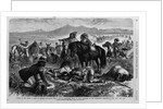Whisky on the plains - A party of Indians, discovering that a lot of contraband whisky is being destroyed by the authorities, endeavor to save what th by Anonymous