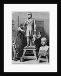 New York City - The studio of Wilson MacDonald, sculptor - The statue of Hon. Edward Bates, of Missouri, ordered by the city of St. Louis to be erecte by Anonymous