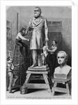 New York City - The studio of Wilson MacDonald, sculptor - The statue of Hon. Edward Bates, of Missouri, ordered by the city of St. Louis to be erecte by Anonymous