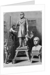 New York City - The studio of Wilson MacDonald, sculptor - The statue of Hon. Edward Bates, of Missouri, ordered by the city of St. Louis to be erecte by Anonymous