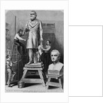 New York City - The studio of Wilson MacDonald, sculptor - The statue of Hon. Edward Bates, of Missouri, ordered by the city of St. Louis to be erecte by Anonymous
