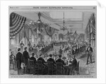 New York City - Banquet given by the Third Army Corps Union to their Former Commander, Major General D.E. Sicles, at Delmonico's, February 22nd. See by Anonymous