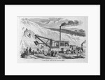 Loading Gravel Cars for the Back Bay, Boston by Anonymous