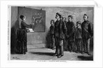 New York City - Scene at a night school - the perplexed pupils by Anonymous