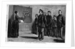 New York City - Scene at a night school - the perplexed pupils by Anonymous