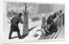New York City. - The mad dog epidemic - scene on an uptown avenue by Anonymous