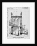 New York - Miss Linda Gilbert's plan for making use of the Brooklyn Bridge Towers as observatories by Anonymous