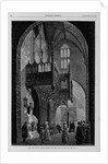 The organ-loft in Trinity Church, New York by George Gibson