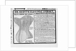 An advertisement for Dr. Scott's electrical corset by Anonymous