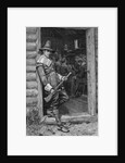 At the Church Door - A Puritan Thanksgiving by Will Hicok Low