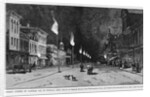 The street lighted by natural gas at Findlay, Ohio by Anonymous