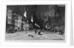 The street lighted by natural gas at Findlay, Ohio by Anonymous