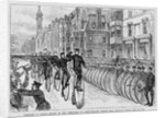 Wheelmen in Boston Illustration by Anonymous