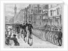 Wheelmen in Boston Illustration by Anonymous