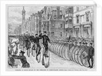 Wheelmen in Boston Illustration by Anonymous
