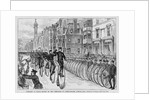 Wheelmen in Boston Illustration by Anonymous